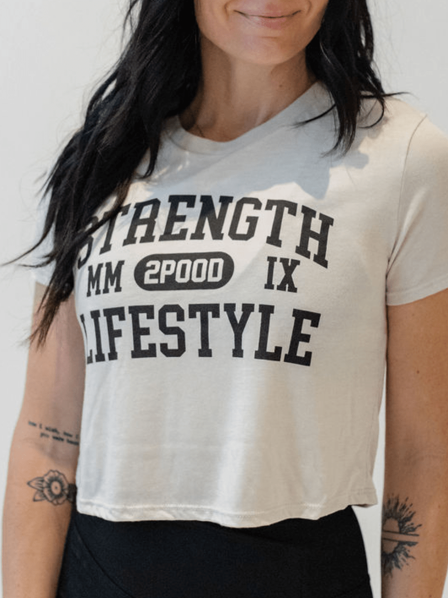 Varsity Strength Lifestyle Crop
