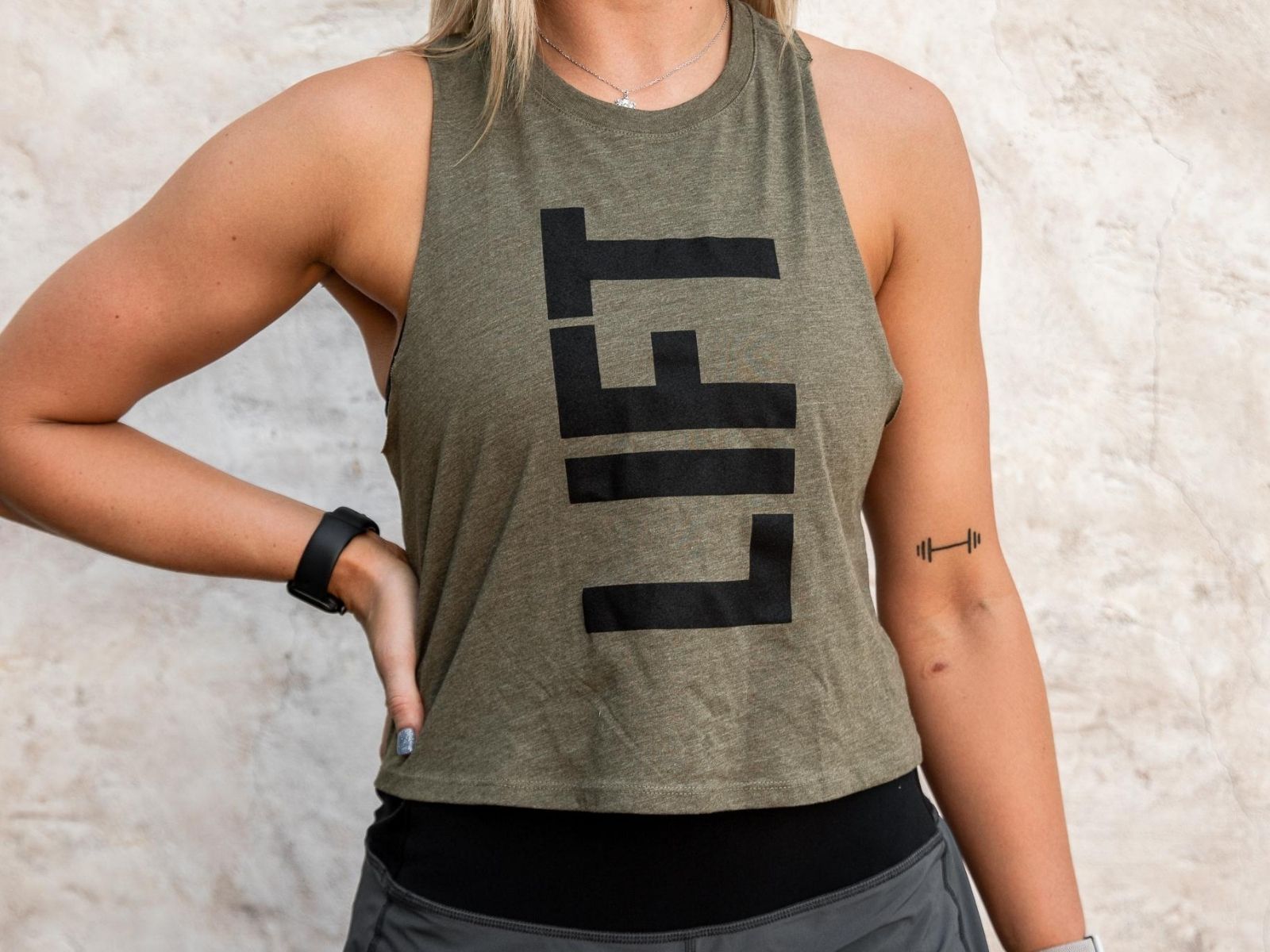 Olive Green LIFT Tank - 2POOD