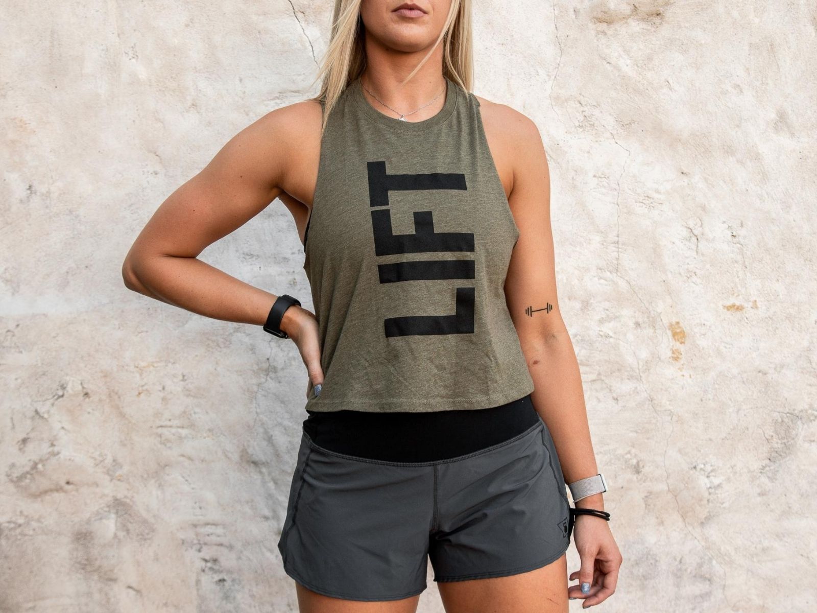Olive Green LIFT Tank - 2POOD