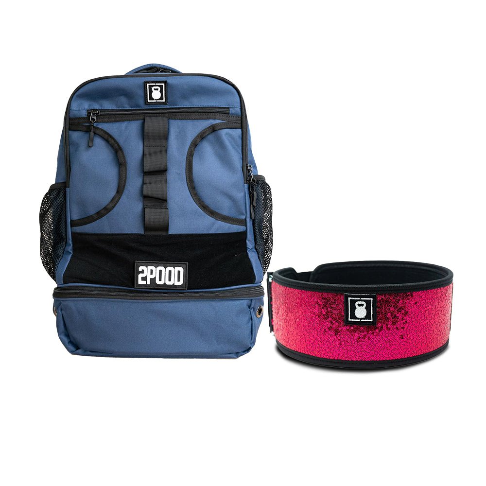 4" Bombshell (sparkle) Belt & Backpack 3.0 Bundle - 2POOD
