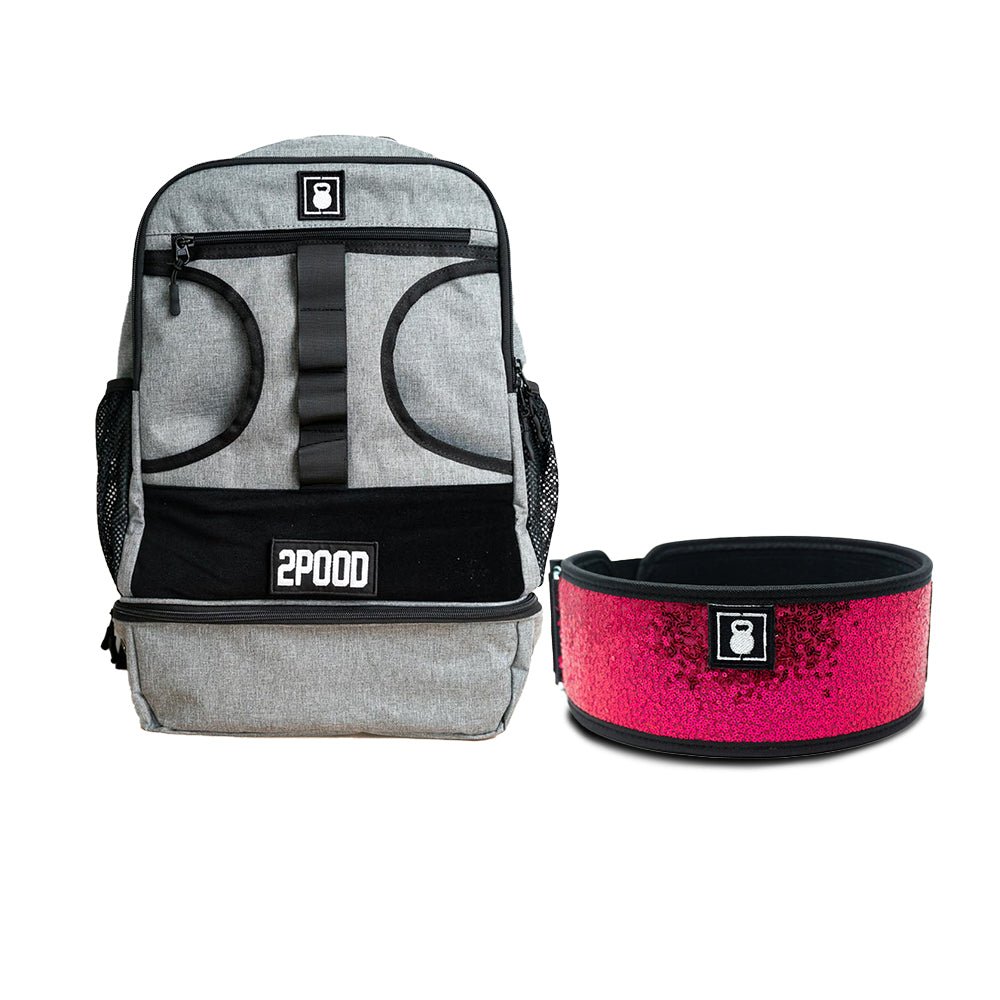 4" Bombshell (sparkle) Belt & Backpack 3.0 Bundle - 2POOD