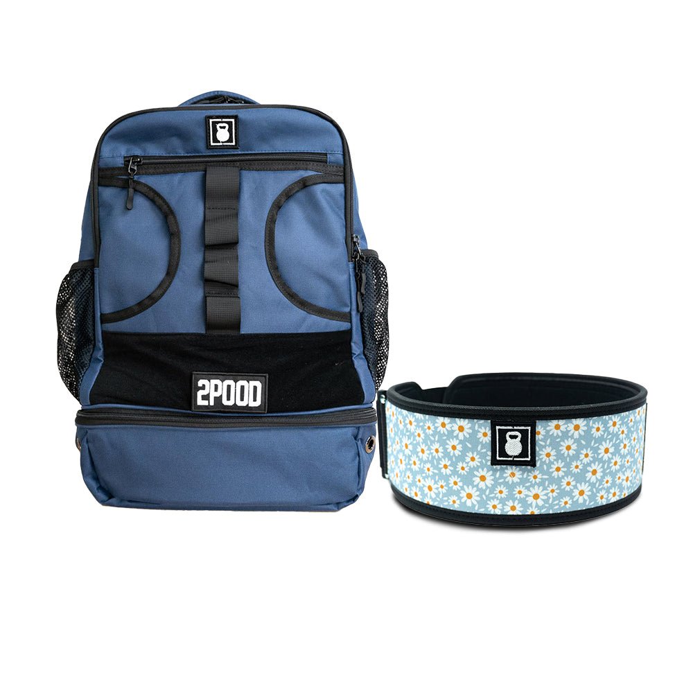 4" Daisies by Tasia Percevecz Belt & Backpack 3.0 Bundle - 2POOD
