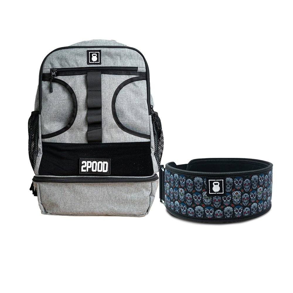 4" Day of the Deadlifts Belt & Backpack 3.0 Bundle - 2POOD