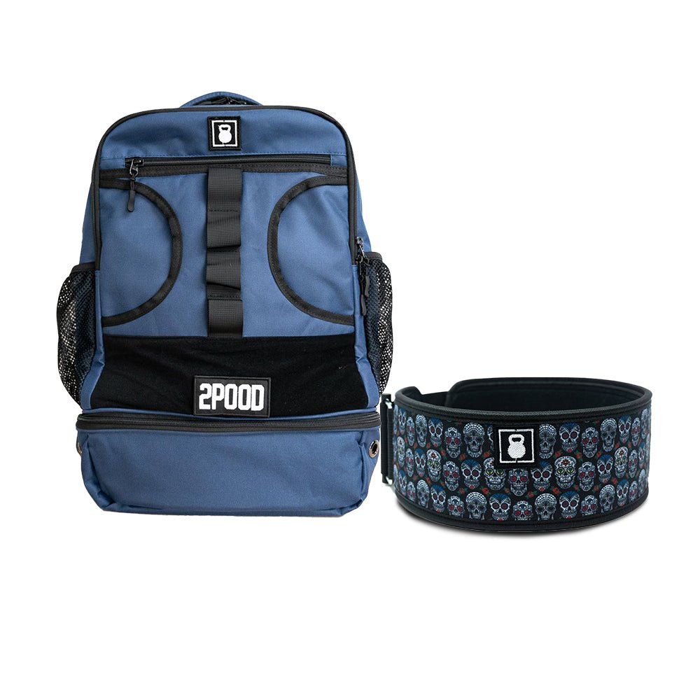 4" Day of the Deadlifts Belt & Backpack 3.0 Bundle - 2POOD
