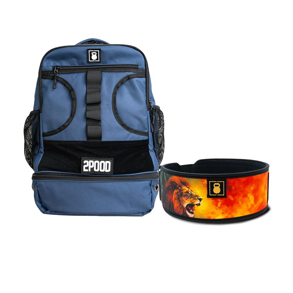 4" King of The Jungle Belt & Backpack 3.0 Bundle - 2POOD