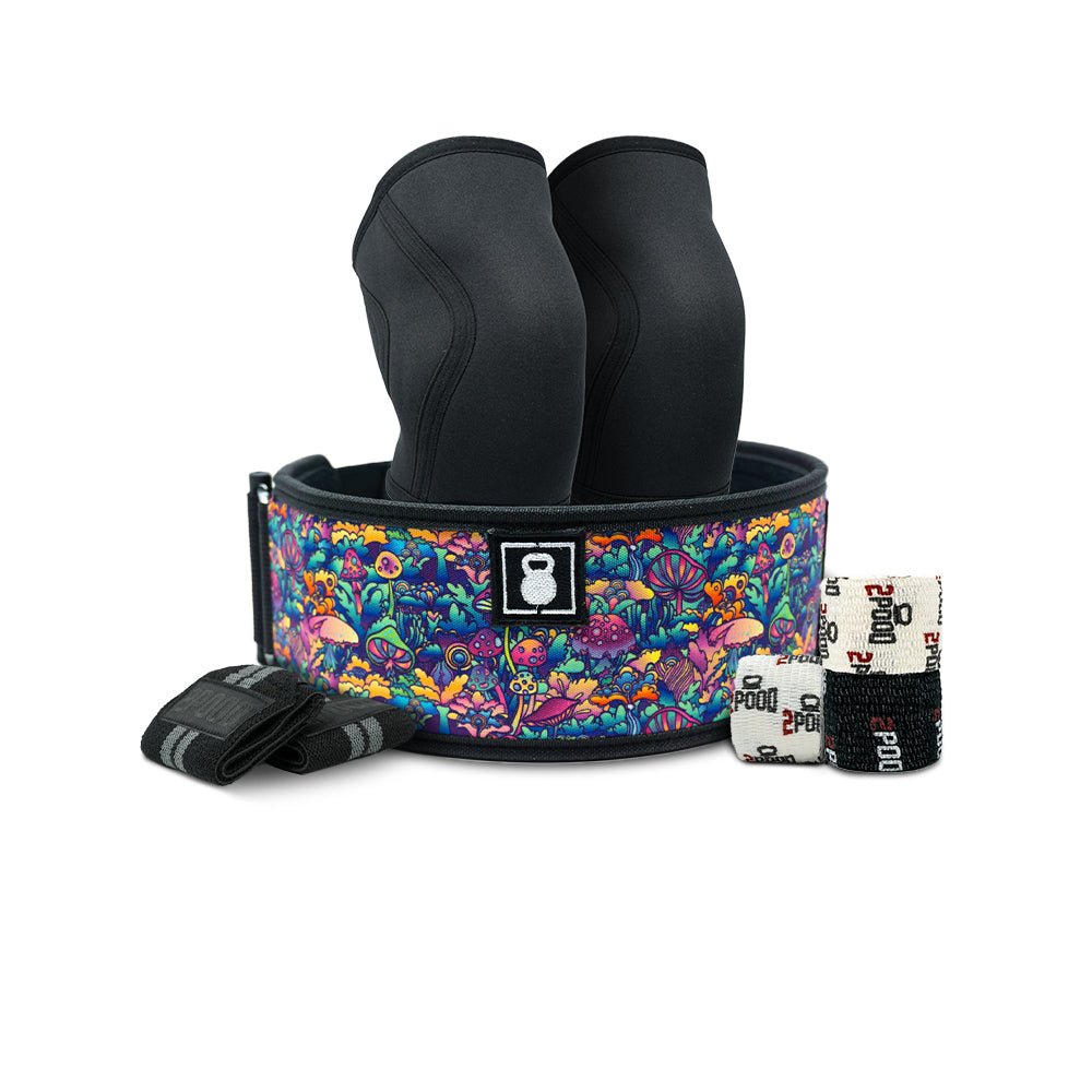 4" Magic Mushroom Belt Lifting Bundle - 2POOD
