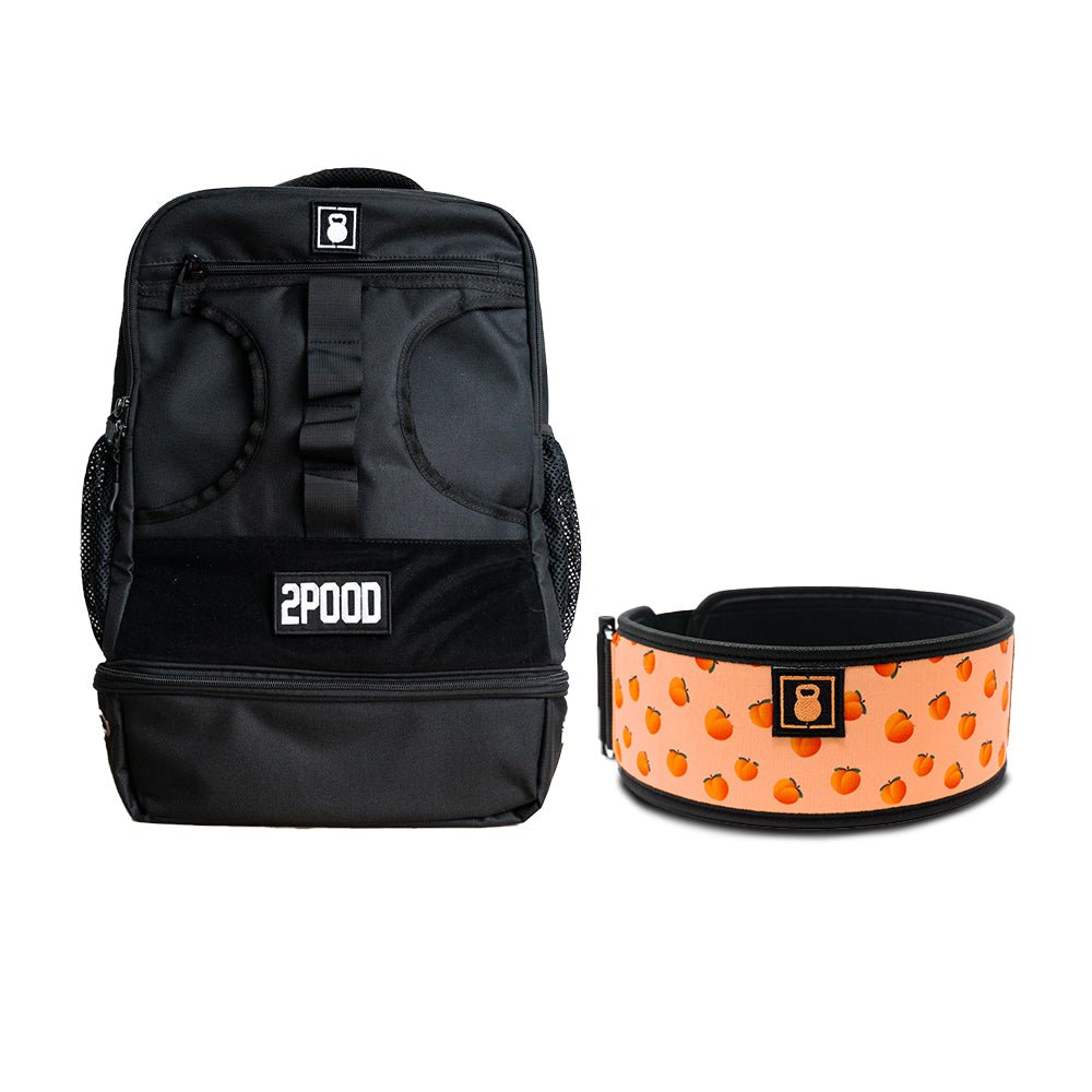 4" Peach, Please Belt & Backpack 3.0 Bundle - 2POOD