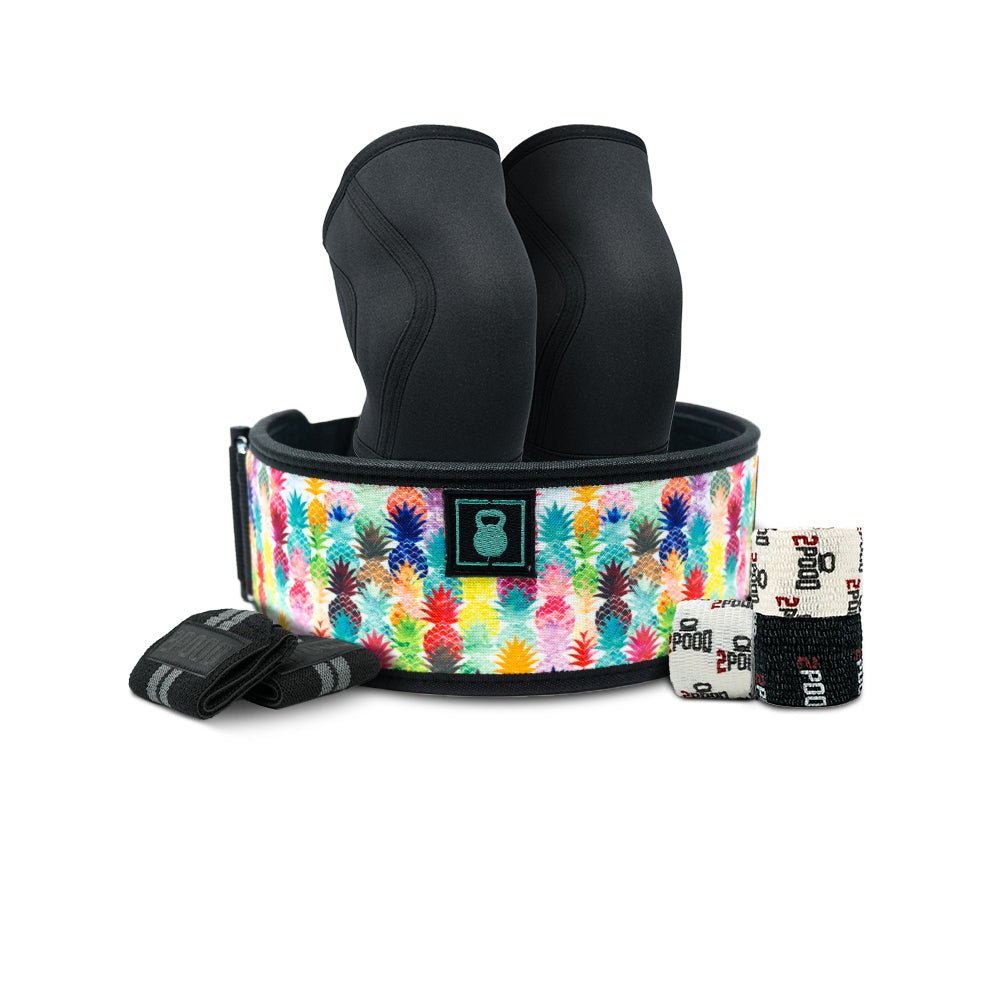 4" Pineapple Belt Lifting Bundle - 2POOD