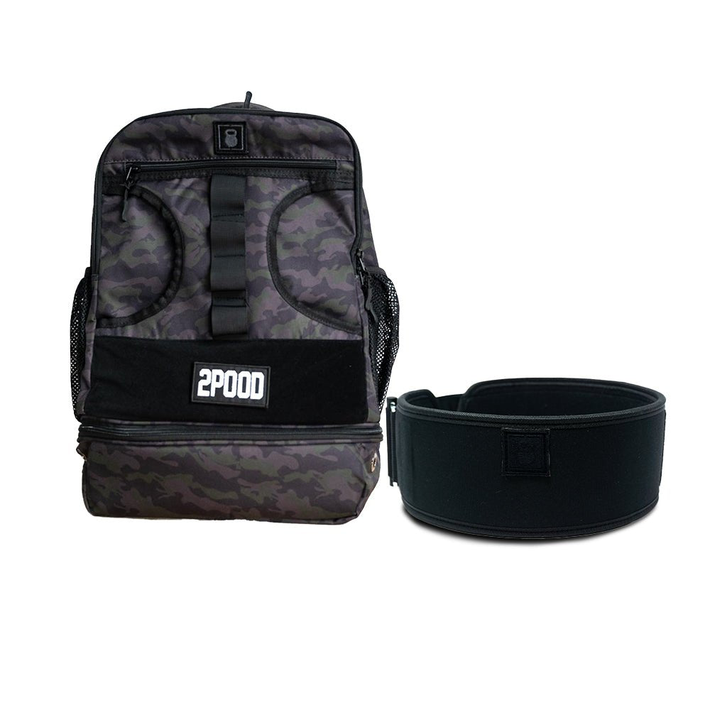 4" Snake Eyes Belt & Backpack 3.0  Bundle - 2POOD