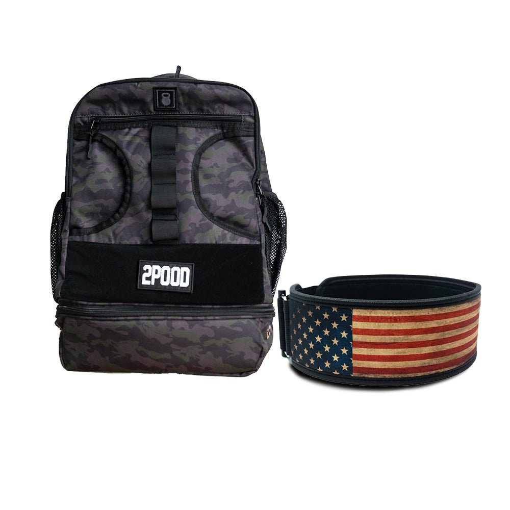 4" Unapologetically American Belt & Backpack 3.0 Bundle - 2POOD