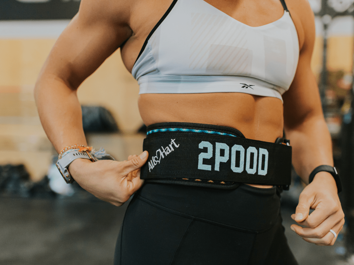 All Hart by Amanda Barnhart Straight Weightlifting Belt - 2POOD