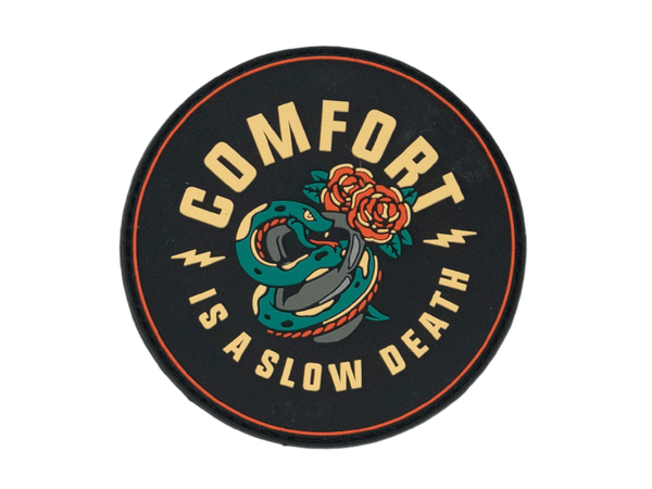 Comfort is a Slow Death Camp Flag