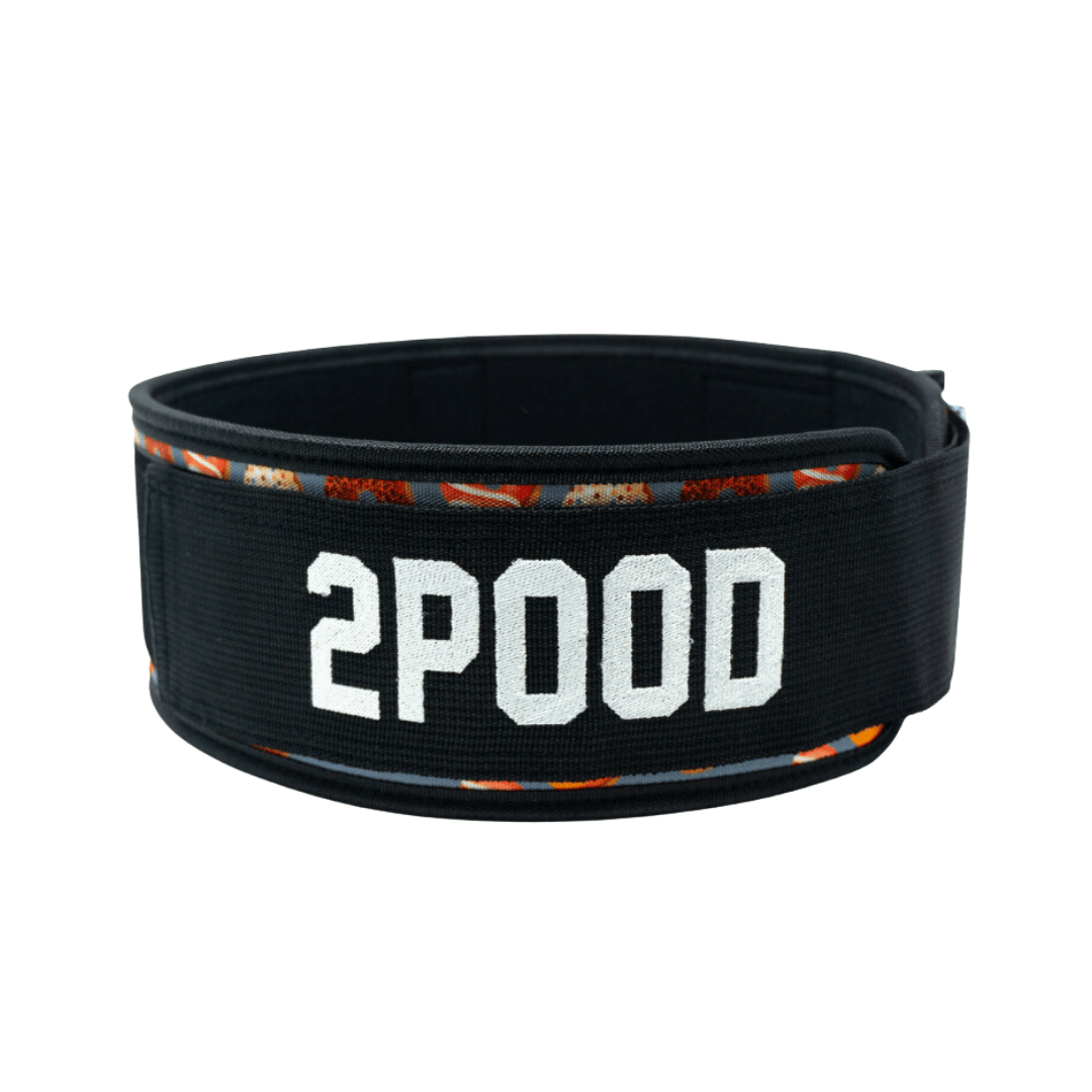 Doughnut Stop Lifting 4" Weightlifting Belt By Dough Bar - 2POOD