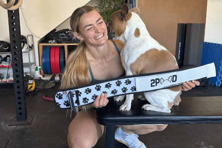 Love of My Life by Kyra Milligan Straight Weightlifting Belt - 2POOD