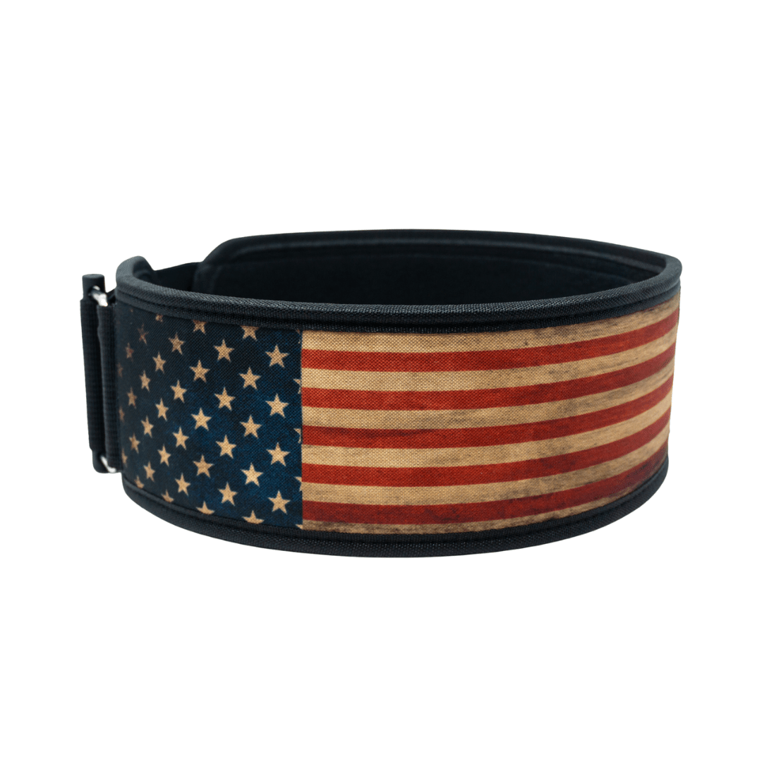 Unapologetically American 4" Weightlifting Belt - 2POOD