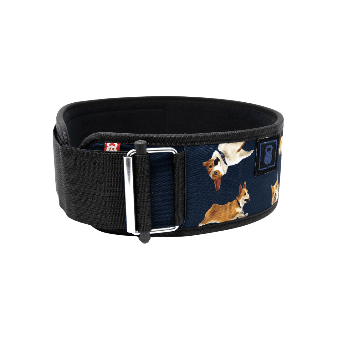 Winston the Corgi 2.0 4" Weightlifting Belt - 2POOD