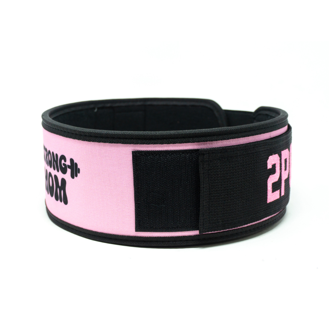 Pretty Strong for a Mom by Arielle Loewen 4" Weightlifting Belt