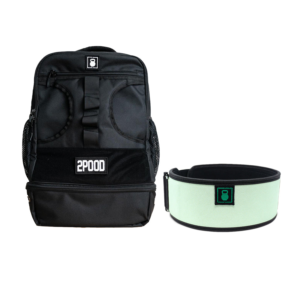 4" Pistachio Belt & Backpack 3.0 Bundle