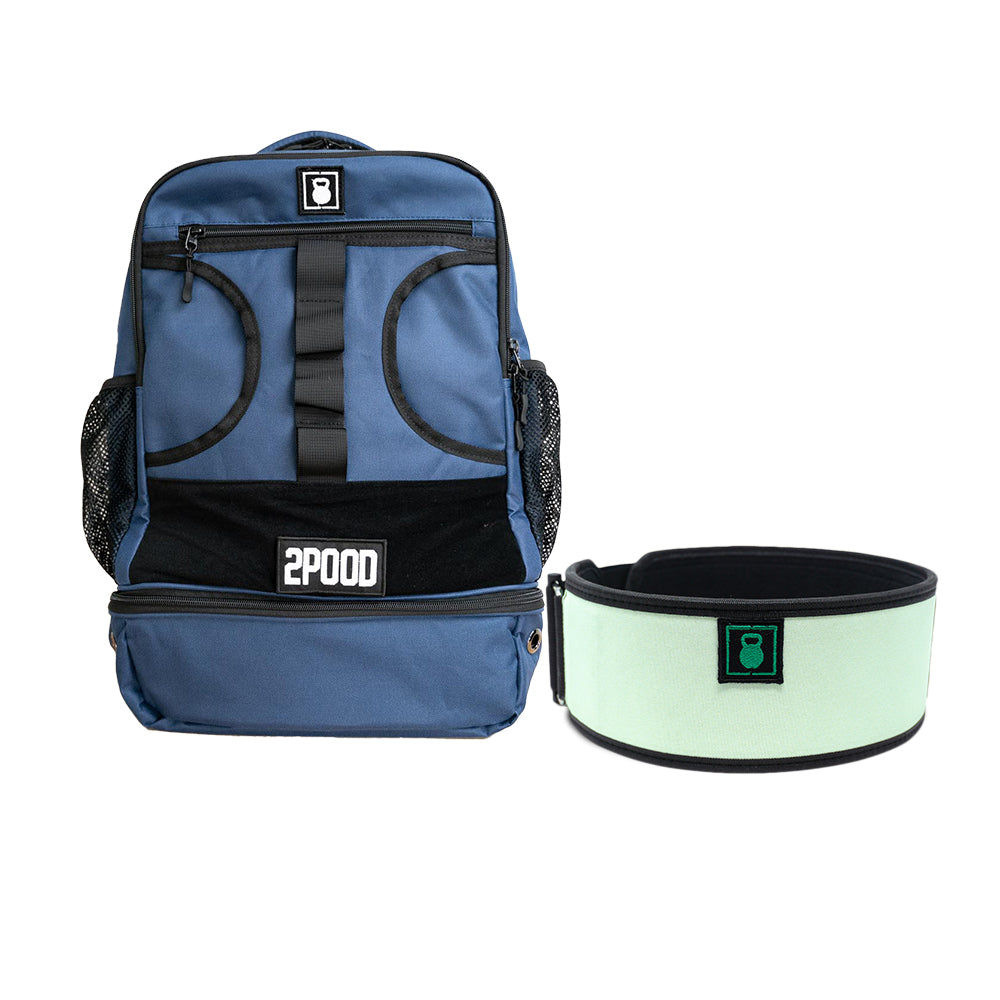 4" Pistachio Belt & Backpack 3.0 Bundle