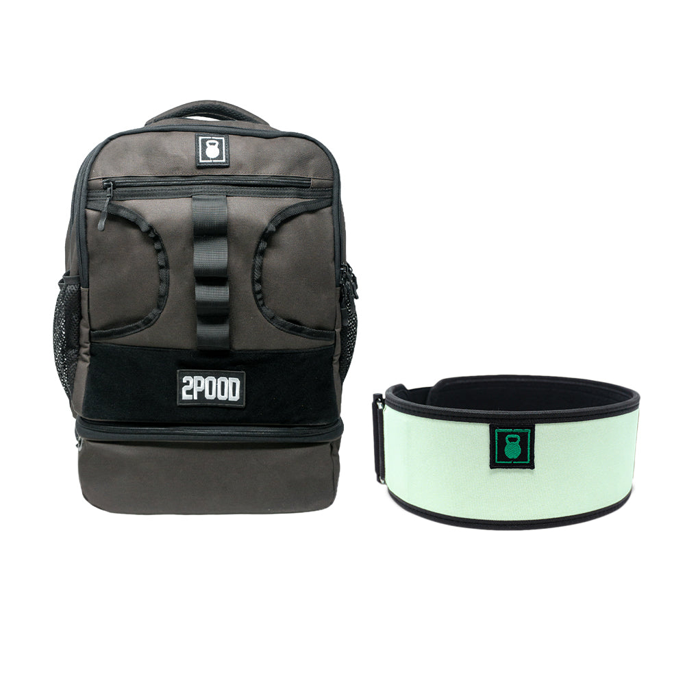 4" Pistachio Belt & Backpack 3.0 Bundle