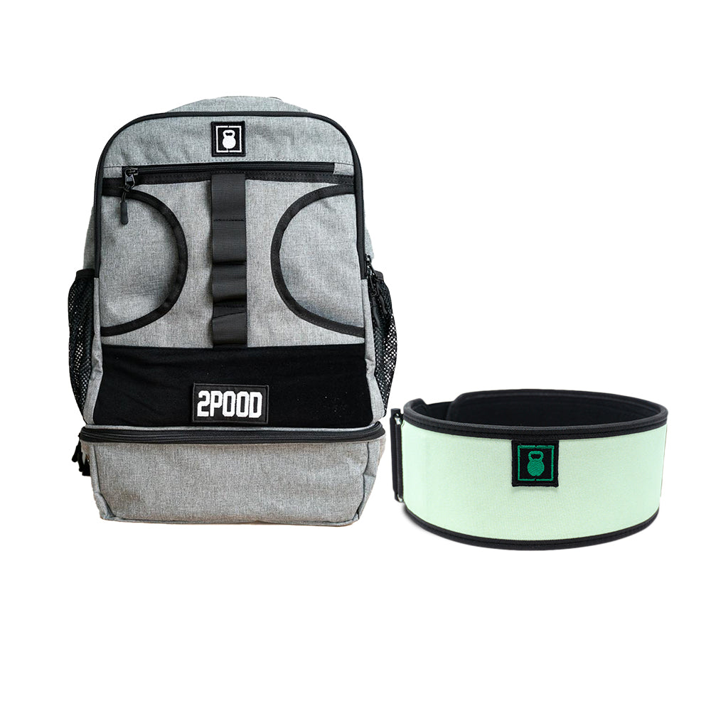 4" Pistachio Belt & Backpack 3.0 Bundle