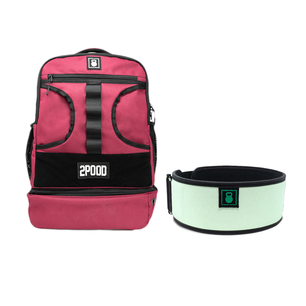 4" Pistachio Belt & Backpack 3.0 Bundle