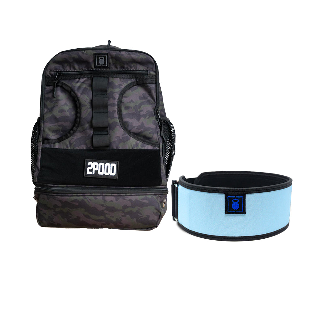 4" Blue Moon Belt & Backpack 3.0 Bundle