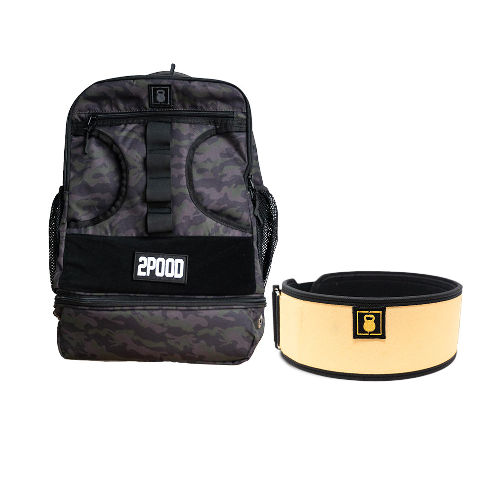 4" Creamsicle Belt & Backpack 3.0 Bundle
