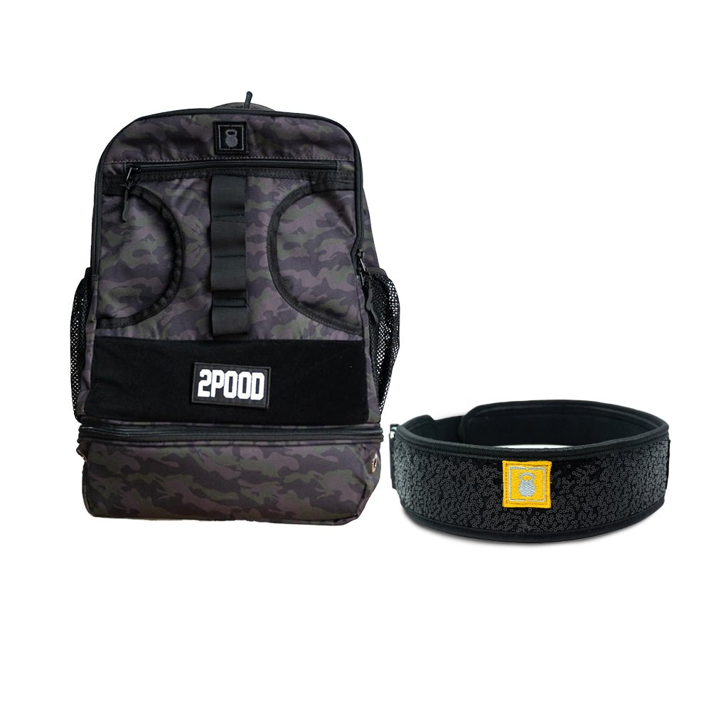 3" Black Magic Belt & Backpack 3.0 Bundle - 2POOD