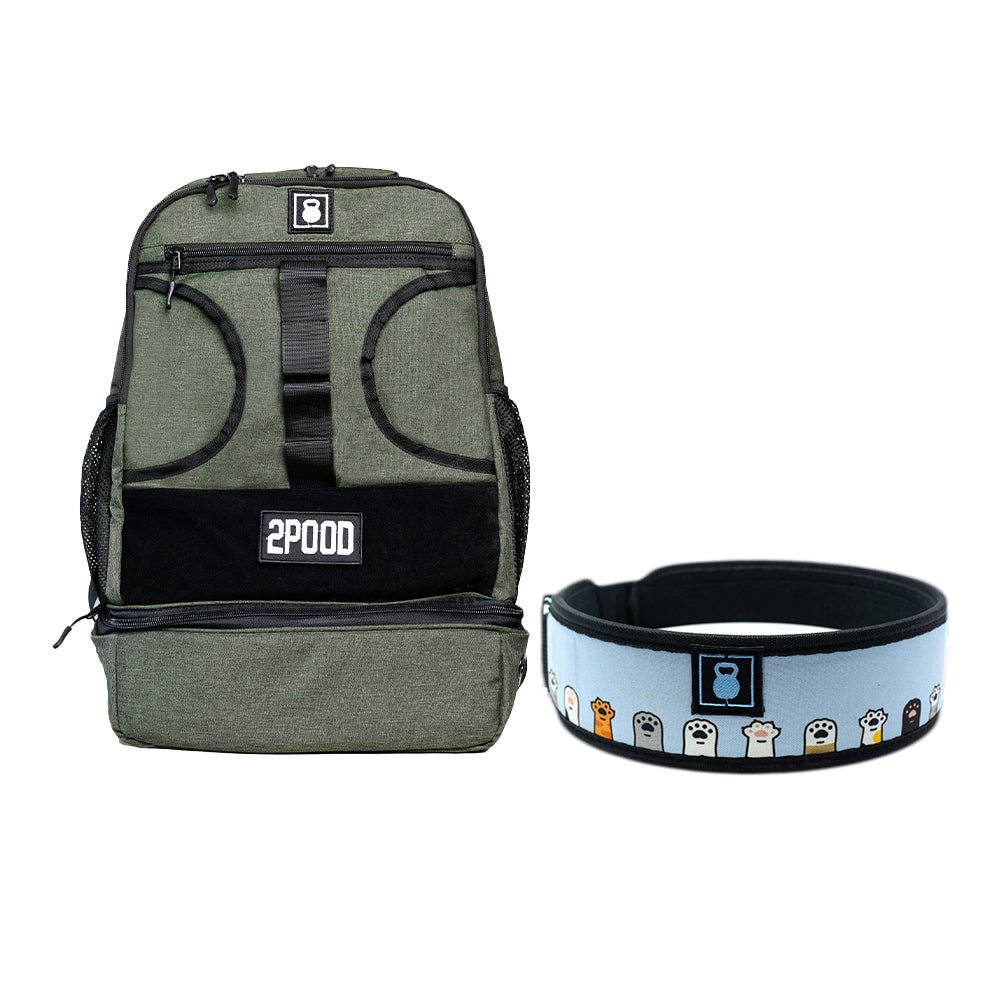 3" I'm Feline Good Belt & Backpack 3.0 Bundle