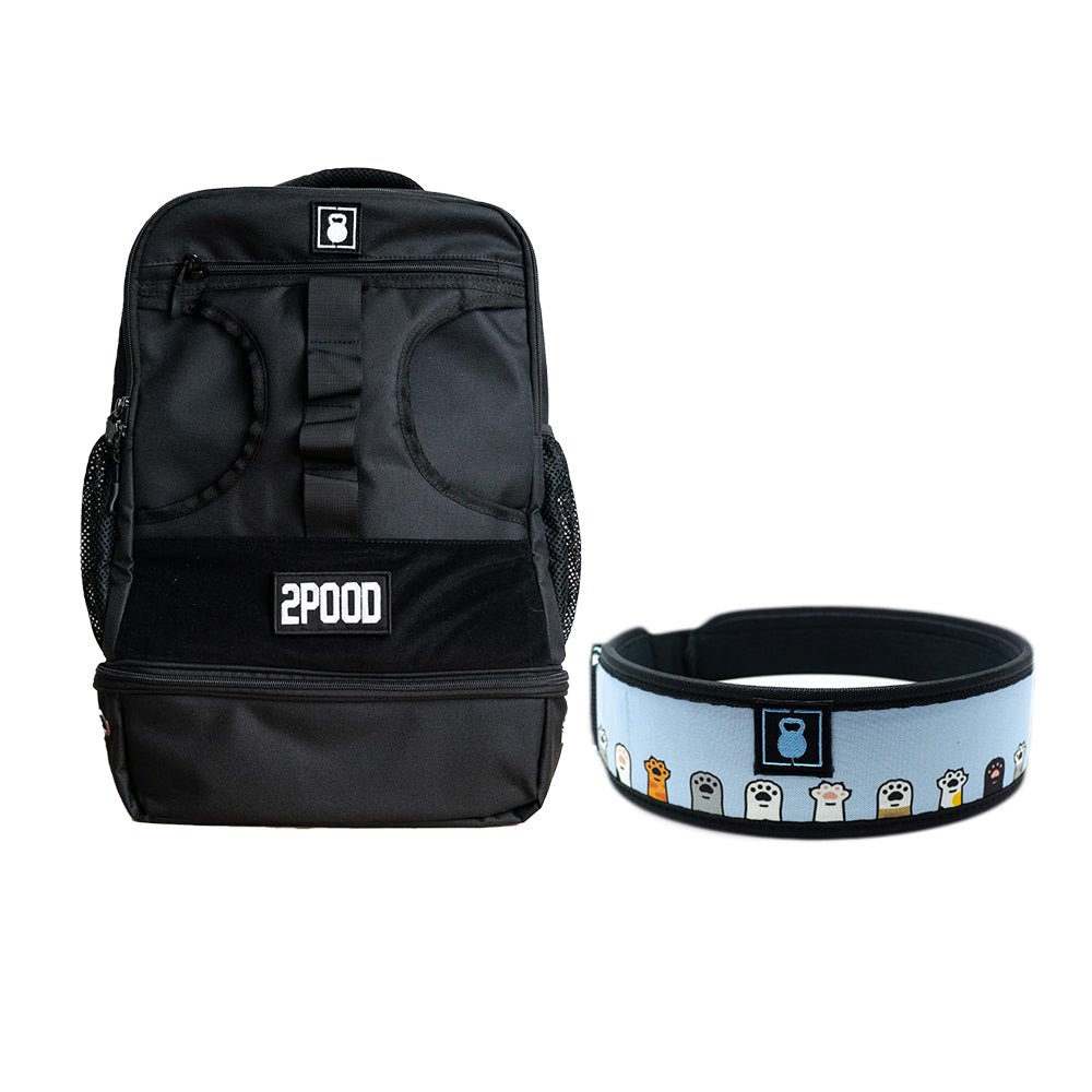 3" I'm Feline Good Belt & Backpack 3.0 Bundle