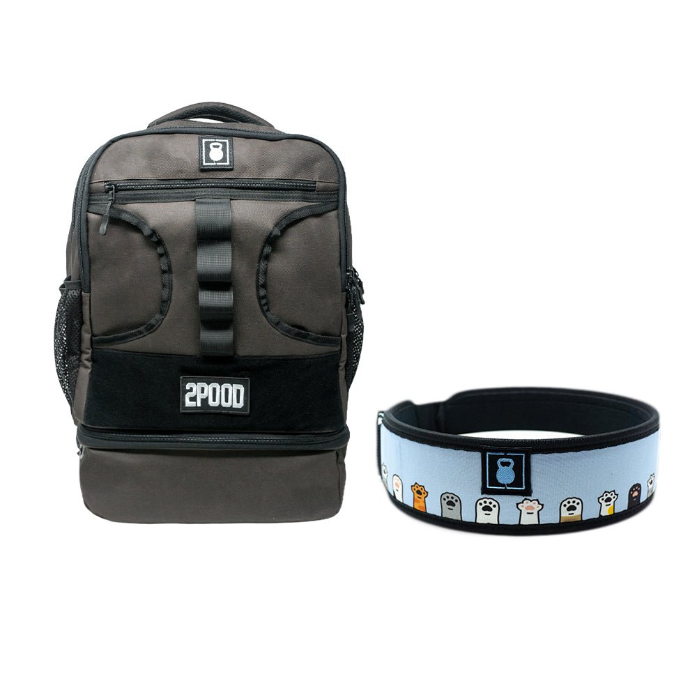 3" I'm Feline Good Belt & Backpack 3.0 Bundle
