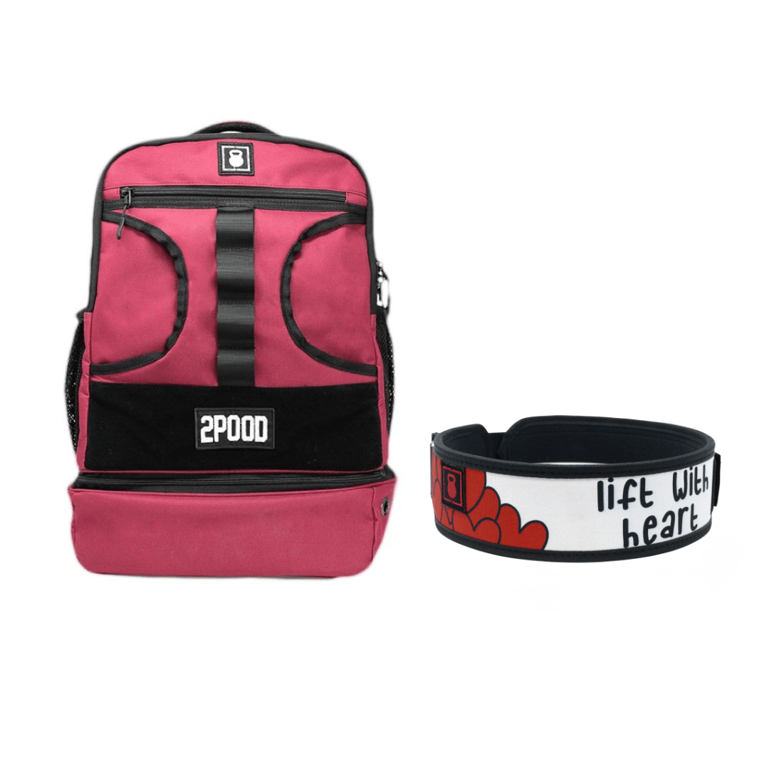3" Lift With Heart Belt & Backpack 3.0 Bundle