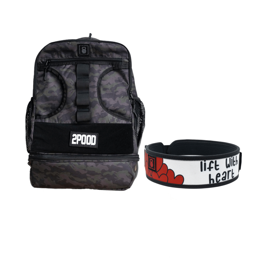 3" Lift With Heart Belt & Backpack 3.0 Bundle