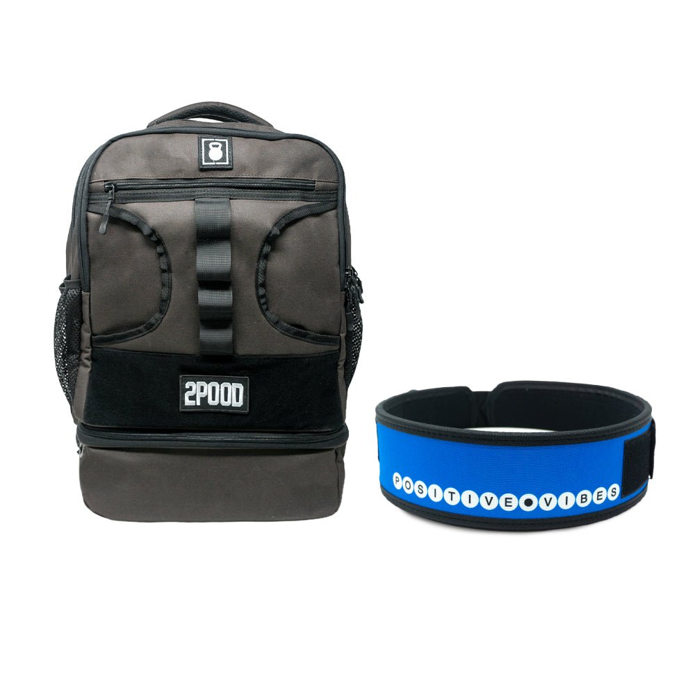 3" Positive Vibes by Alexis Raptis Belt & Backpack 3.0 Bundle
