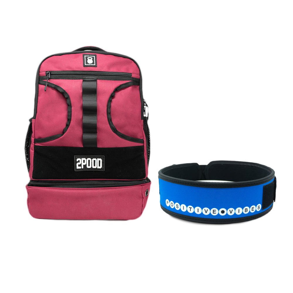 3" Positive Vibes by Alexis Raptis Belt & Backpack 3.0 Bundle