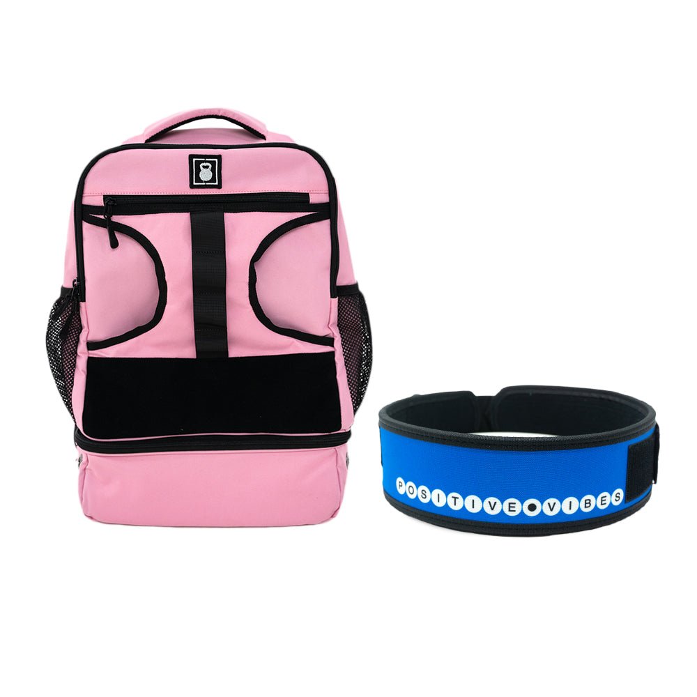 3" Positive Vibes by Alexis Raptis Belt & Backpack 3.0 Bundle