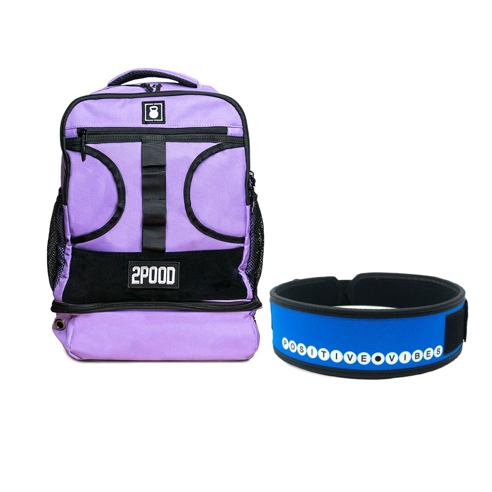 3" Positive Vibes by Alexis Raptis Belt & Backpack 3.0 Bundle