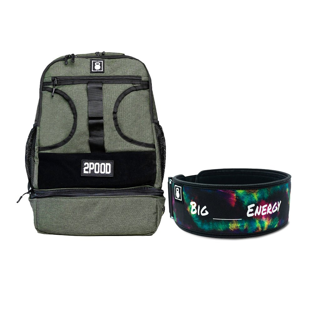 4" Big Nick Energy by Nick Mathew Belt & Backpack 3.0 Bundle