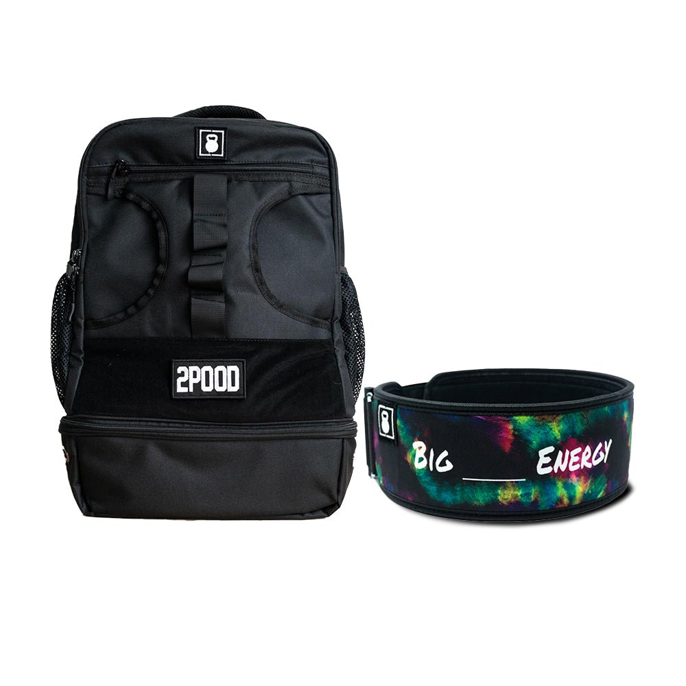 4" Big Nick Energy by Nick Mathew Belt & Backpack 3.0 Bundle - 2POOD