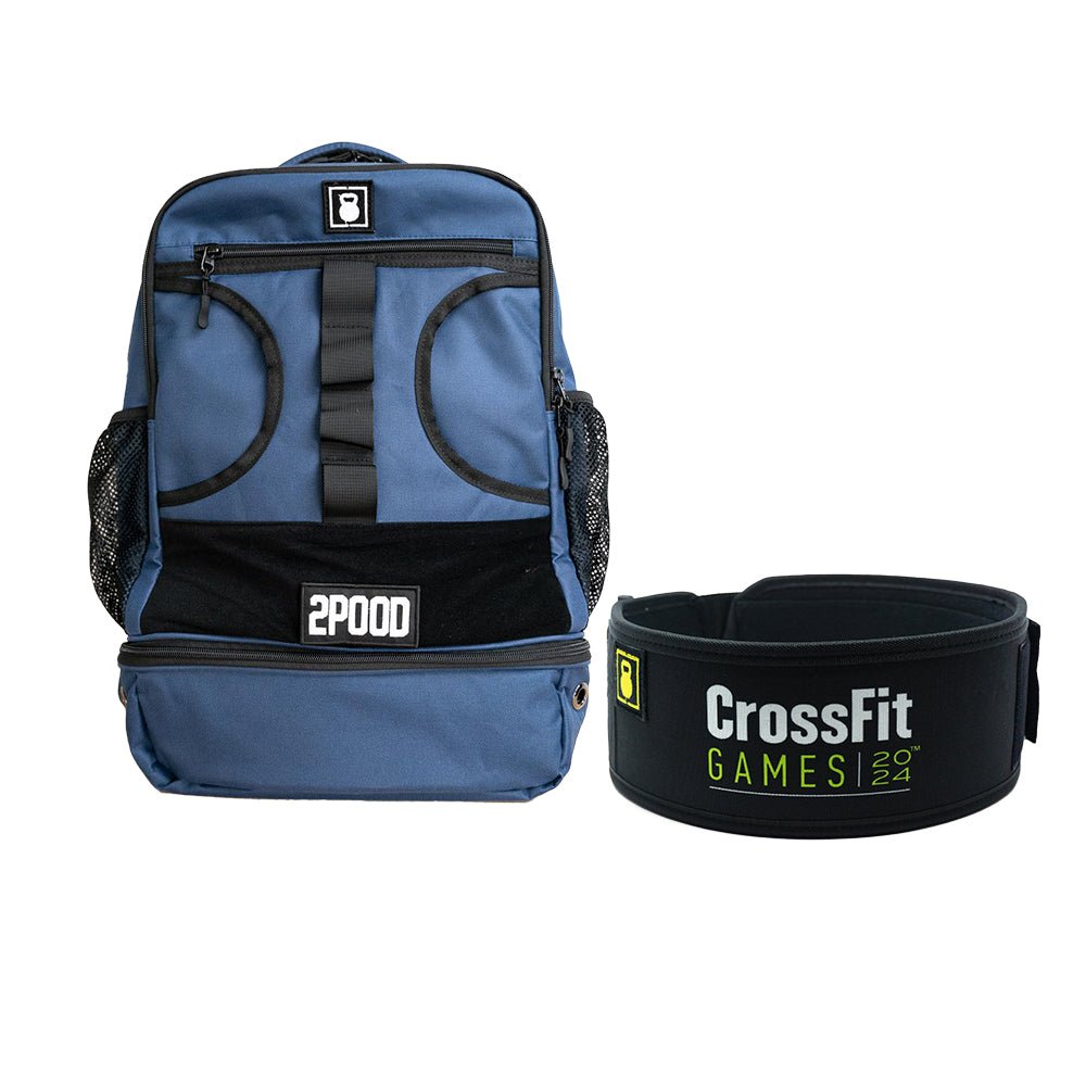 4" Black CrossFit Games Belt & Backpack 3.0 Bundle