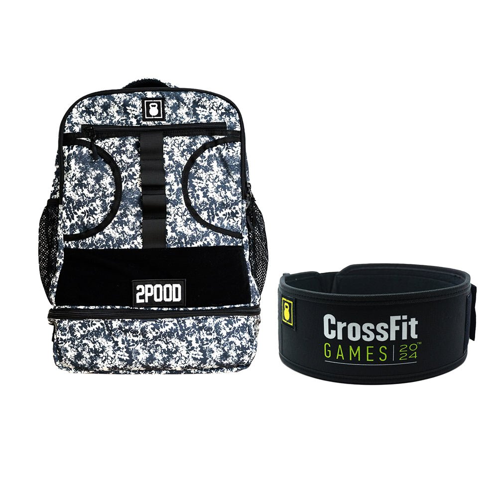 4" Black CrossFit Games Belt & Backpack 3.0 Bundle