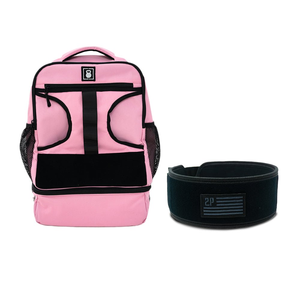 4" Black Velcro Belt & Backpack 3.0 Bundle