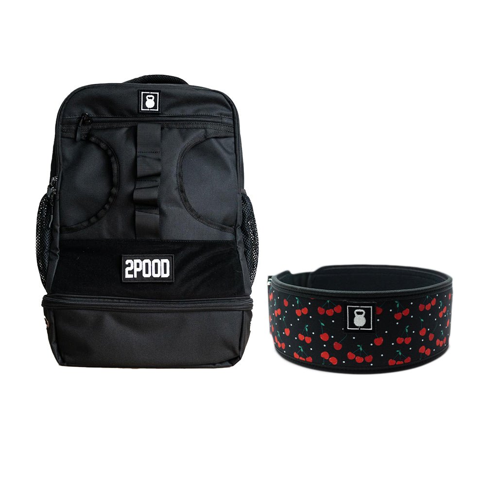 4" Cherry On Top Belt & Backpack 3.0 Bundle