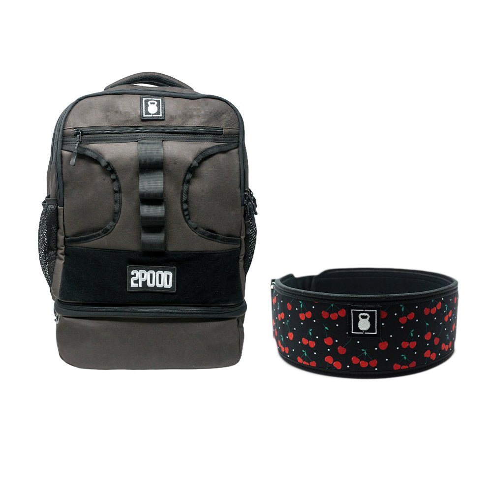 4" Cherry On Top Belt & Backpack 3.0 Bundle
