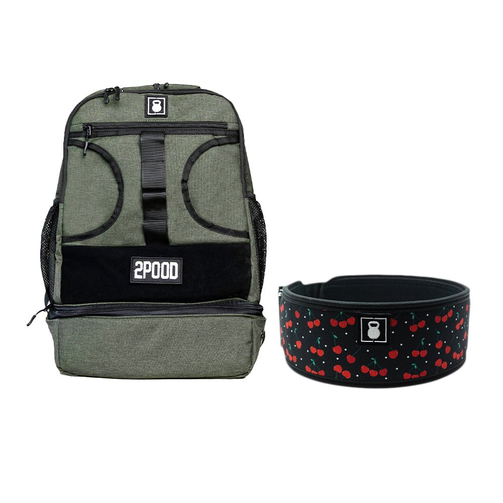 4" Cherry On Top Belt & Backpack 3.0 Bundle