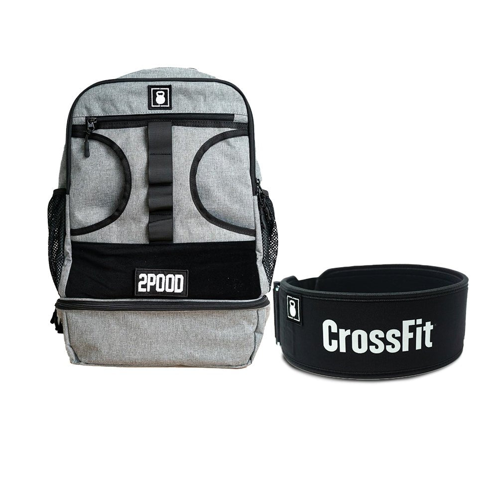 4" CrossFit Black Belt & Backpack 3.0 Bundle