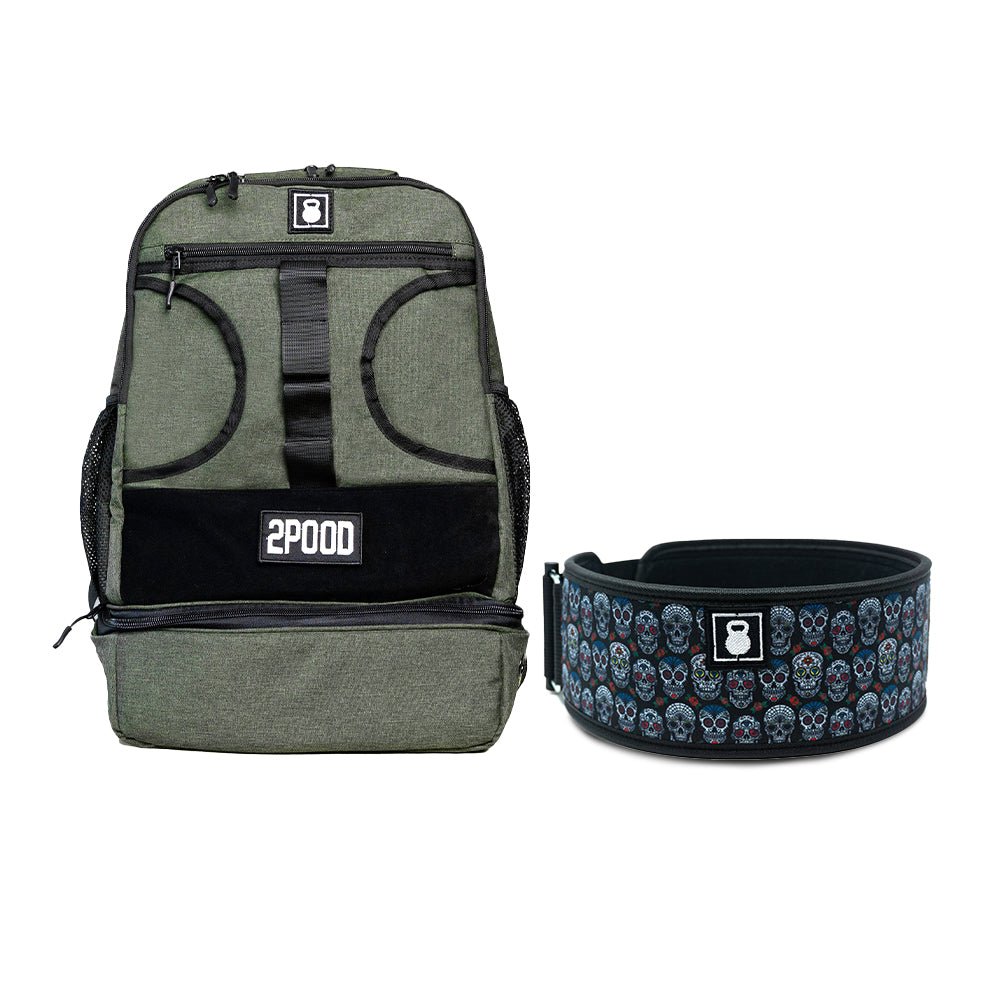 4" Day of the Deadlifts Belt & Backpack 3.0 Bundle