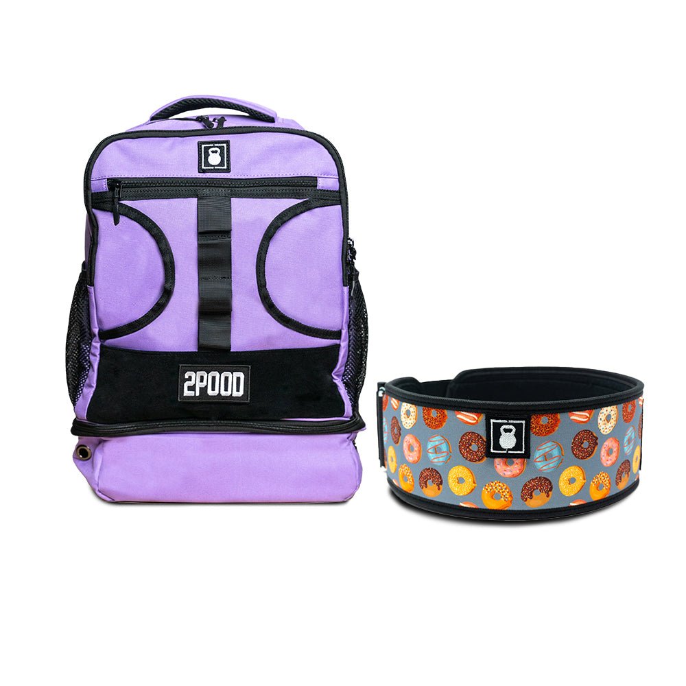 4" Doughnut Stop Lifting Belt & Backpack 3.0 Bundle - 2POOD