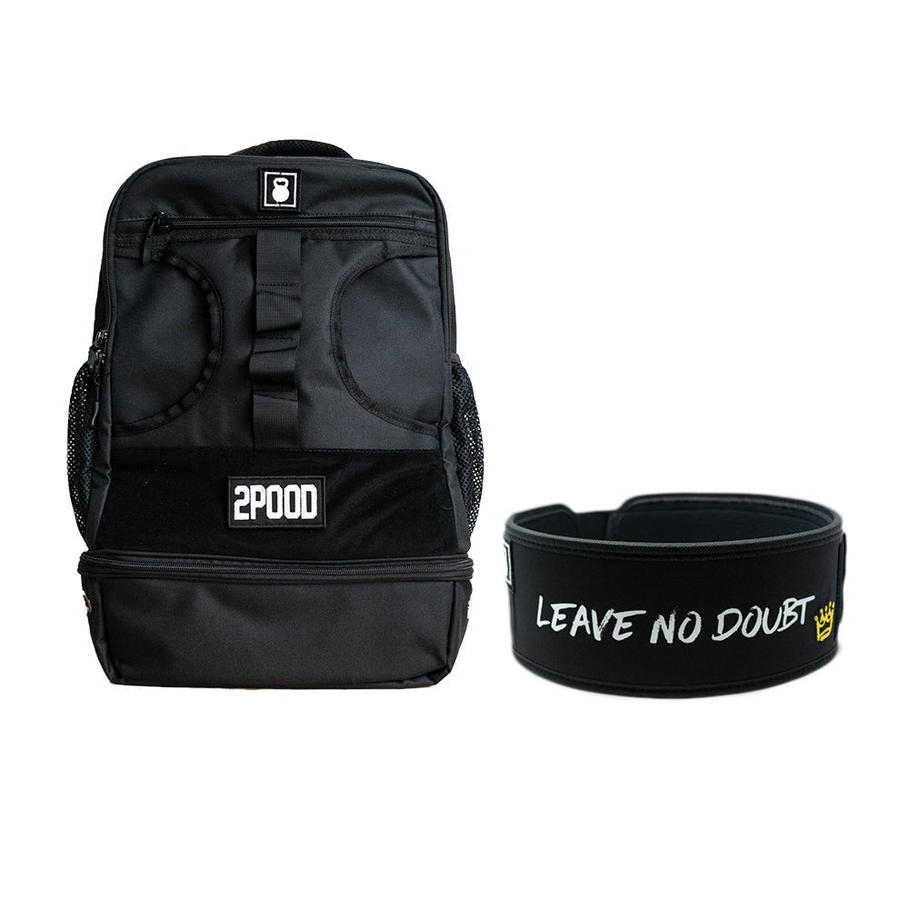 4" Leave No Doubt by PRVN Belt & Backpack 3.0 Bundle
